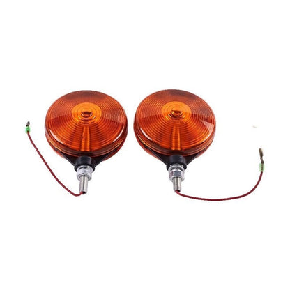 2 Pieces 12V Warning Lamp CH12713 LVA800967 suitable for John Deere Tractor 650 655 750 755 756 790 850 855 856 950 955 990