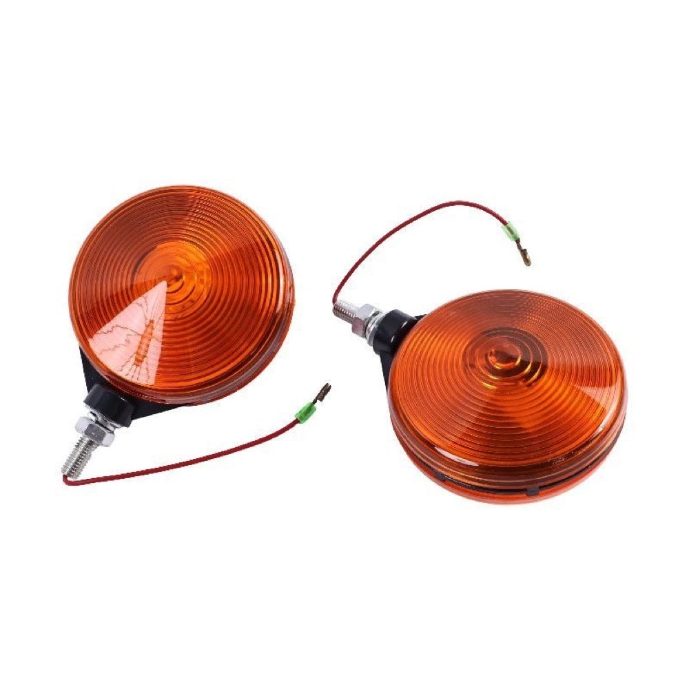 2 Pieces 12V Warning Lamp CH12713 LVA800967 suitable for John Deere Tractor 650 655 750 755 756 790 850 855 856 950 955 990