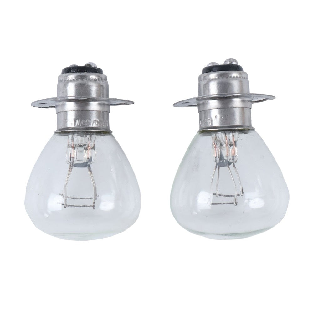 2 Pieces 6V 35W High Low Beam Headlight Bulb 214-84114-60-00 fits Yamaha Motorcycle DT1 IT400 TT500 TY250 1968-1981
