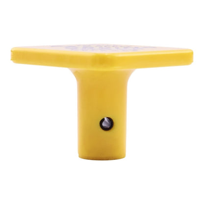 2 Pieces Aftermarket Bendix 248433 Torque Yellow Parking Brake Valve Knob With Roll Pin suitable for Vehicle Dash Brake Control Valve