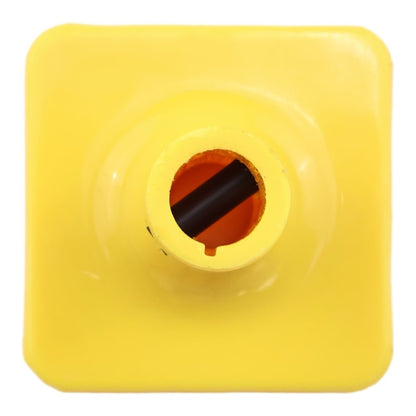 2 Pieces Aftermarket Bendix 248433 Torque Yellow Parking Brake Valve Knob With Roll Pin suitable for Vehicle Dash Brake Control Valve