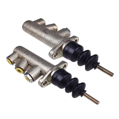 2 Pieces Brake Master Cylinder 3614780M91 compatible with Massey Ferguson Tractor 342 352 362 365 372N 375 382 382N 390 390T 396 398 399