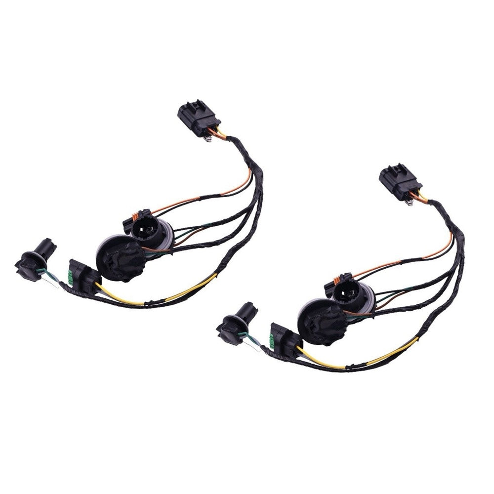 2 Pieces Headlight Wiring Harness 15841610 for use with GMC Sierra 1500 2500 3500 HD 2007-2014