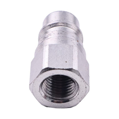 2 Pieces Male Hydraulic Connect Coupler AM37983 fits John Deere Tractor 140 300 312 314 316 317 318 400 420 430