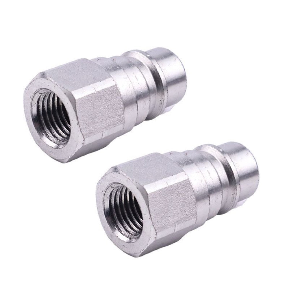 2 Pieces Male Hydraulic Connect Coupler AM37983 fits John Deere Tractor 140 300 312 314 316 317 318 400 420 430
