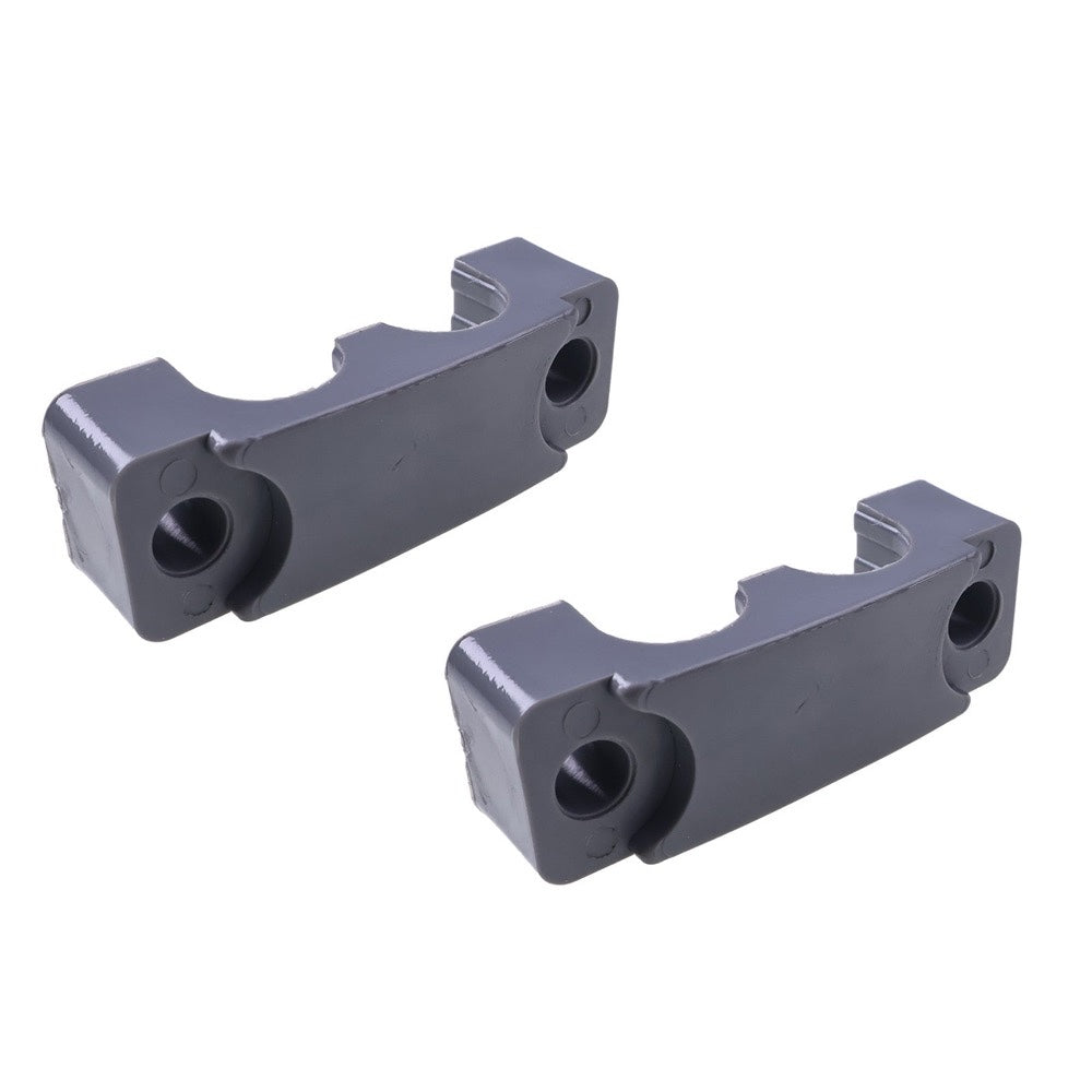 2 Pieces Mast Hose Clamp 68651-23470-71 for use with Toyota Engine 1DZ Forklift 30-5FBCHU20 5FBCU18 8FG35N 40-8FD35N 7FBCU25
