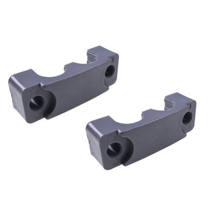 2 Pieces Mast Hose Clamp 68651-23470-71 for use with Toyota Engine 1DZ Forklift 30-5FBCHU20 5FBCU18 8FG35N 40-8FD35N 7FBCU25
