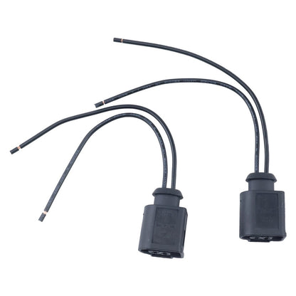 2 Pieces Pigtail Plug Wiring Connector 4D0-971-992 fits Audi R8 A3 Q3 Volkswagen GTI Jetta Passat Beetle Golf 2006-2018