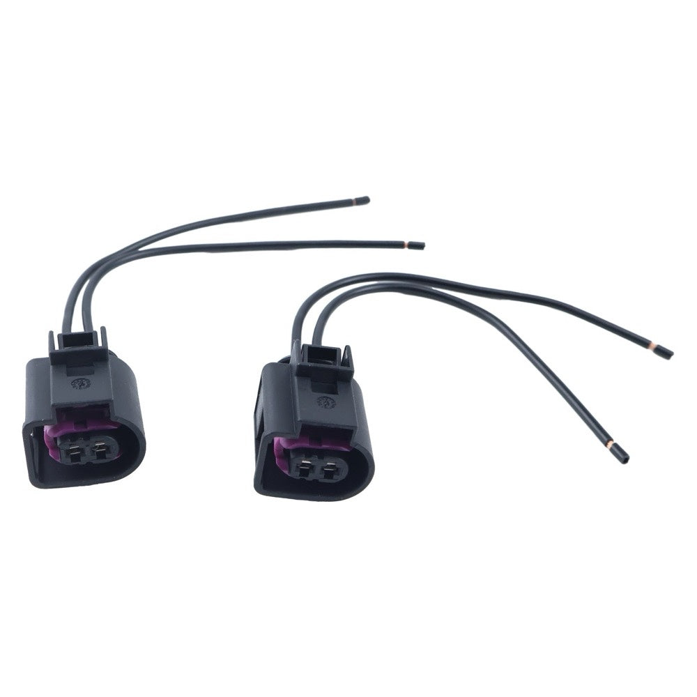 2 Pieces Pigtail Plug Wiring Connector 4D0-971-992 fits Audi R8 A3 Q3 Volkswagen GTI Jetta Passat Beetle Golf 2006-2018
