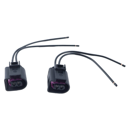 2 Pieces Pigtail Plug Wiring Connector 4D0-971-992 fits Audi R8 A3 Q3 Volkswagen GTI Jetta Passat Beetle Golf 2006-2018
