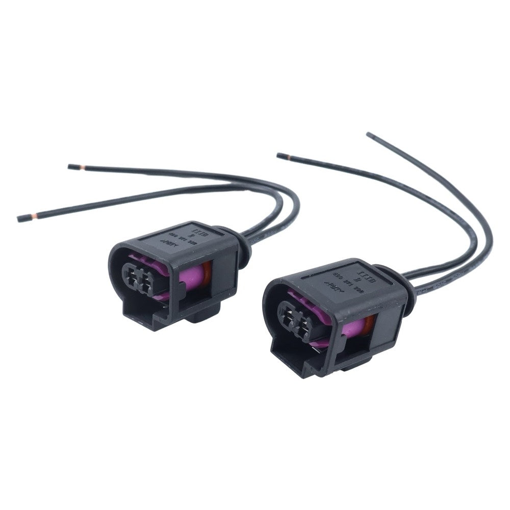 2 Pieces Pigtail Plug Wiring Connector 4D0-971-992 fits Audi R8 A3 Q3 Volkswagen GTI Jetta Passat Beetle Golf 2006-2018