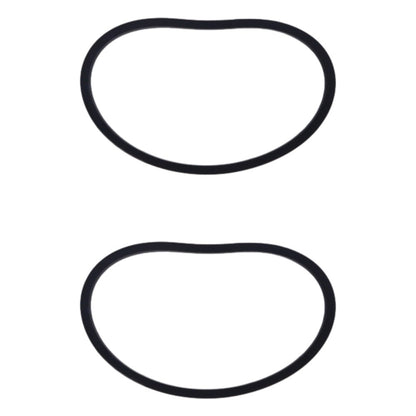 2 Pieces Polyester Cord Cogged Wrapped Belt 6610125080 compatible with Kubota Tractor G1700 G1800 G1900S