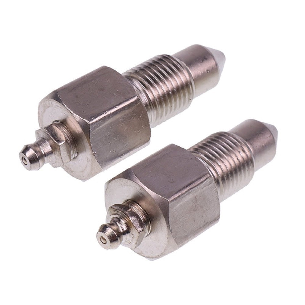 2 Pieces Track Adjuster Grease Valve suitable for Hitachi Excavator EX120 EX200