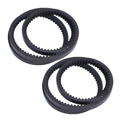 2 Pieces V-Belt 111-0575 1P-3085 6N-3113 9N-1323 fits Caterpillar CAT Engine 3046 3054 3064 3204 3208 Loader 933 939 910G 914G 916 926 Tractor D3G D4G D5G D7F