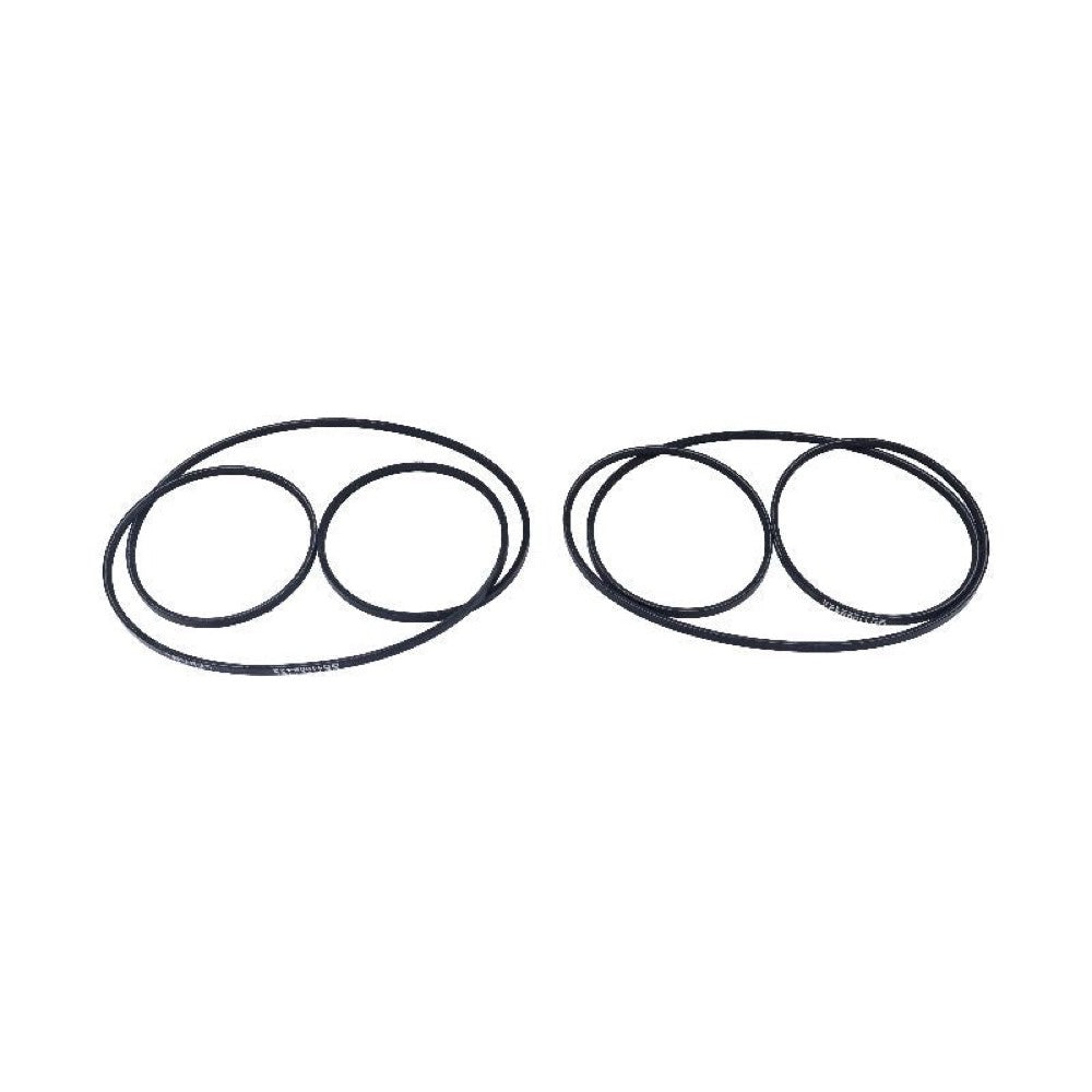 2 Pieces V-Belt 113.21371 compatible with Sears Craftsman 15 1/2" Drill Press