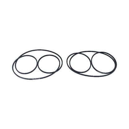 2 Pieces V-Belt 113.21371 compatible with Sears Craftsman 15 1/2" Drill Press