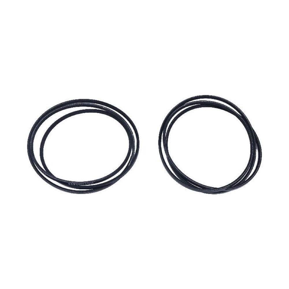2 Pieces V-Belt 113.21371 compatible with Sears Craftsman 15 1/2" Drill Press