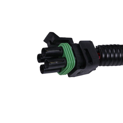 2 Plug 4 Pin Truck Side Fleet Flex Control Harness 28587 compatible with Western Fisher SnowEX Blizzard Snow Plow