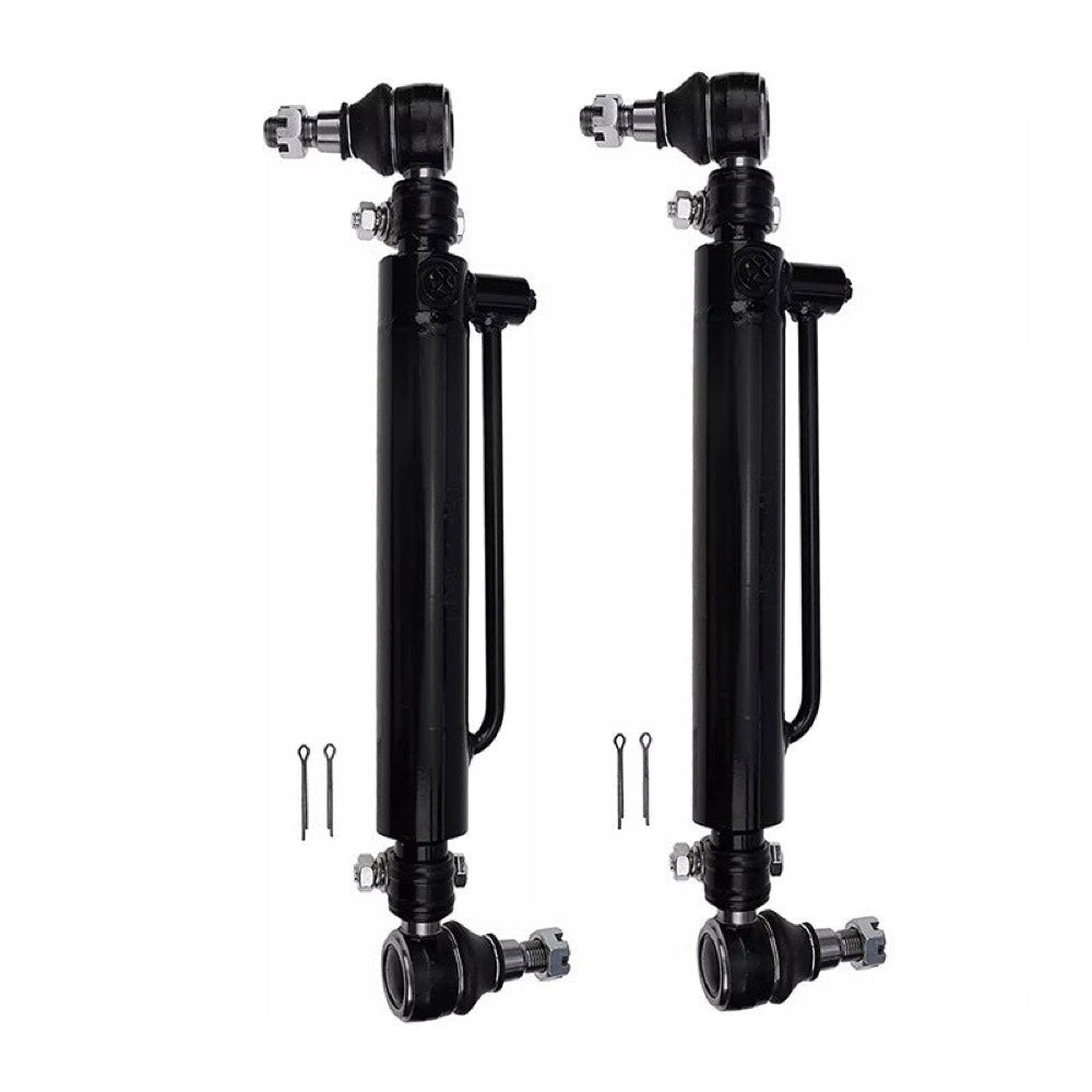 2 Power Steering Cylinders 234447A1 A37859 D128454 fits CASE 2WD 4WD Loader Forklift Dozer 480 580 584 585 586