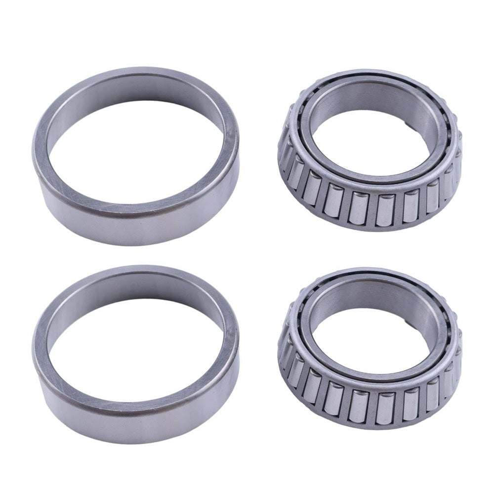2 Set 45.24*73.43*21.43mm Single-Row Tapered Roller Bearing & Race Kit LM102911 LM102949 fits GM 8.5" 10-Bolt