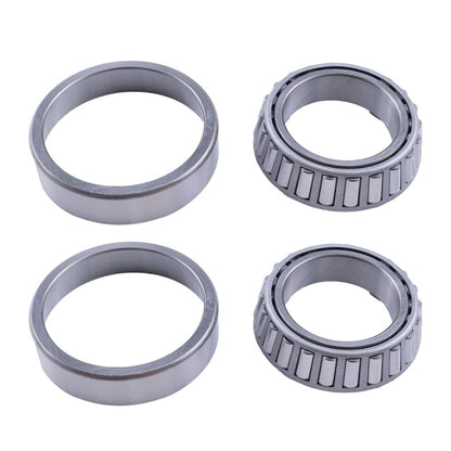 2 Set 45.24*73.43*21.43mm Single-Row Tapered Roller Bearing & Race Kit LM102911 LM102949 fits GM 8.5" 10-Bolt