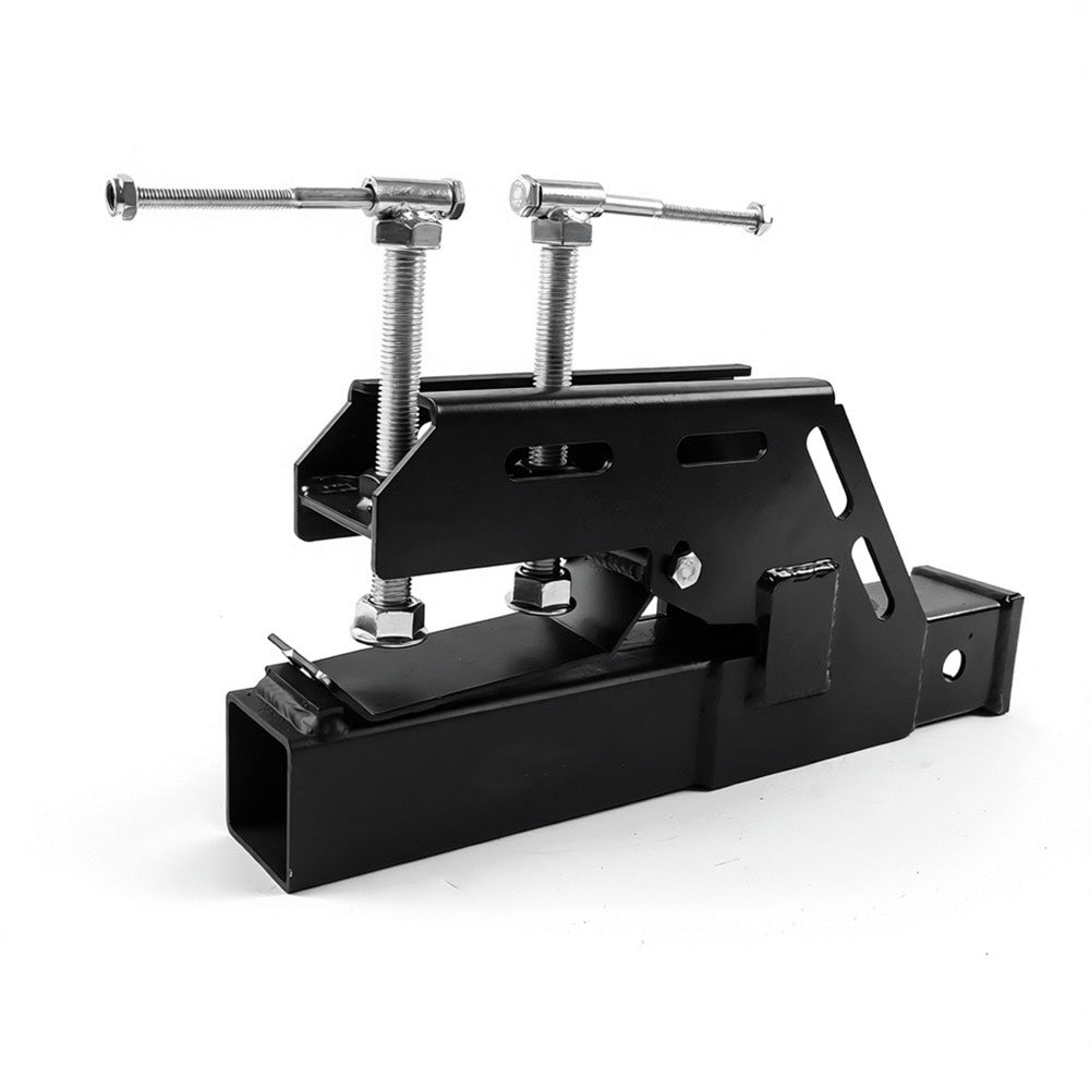 2" Clamp on Trailer Hitch Receiver Tractor Bucket Hitch Non-Slip Ball Mount Adapter for use with Kubota John Deere Bobcat