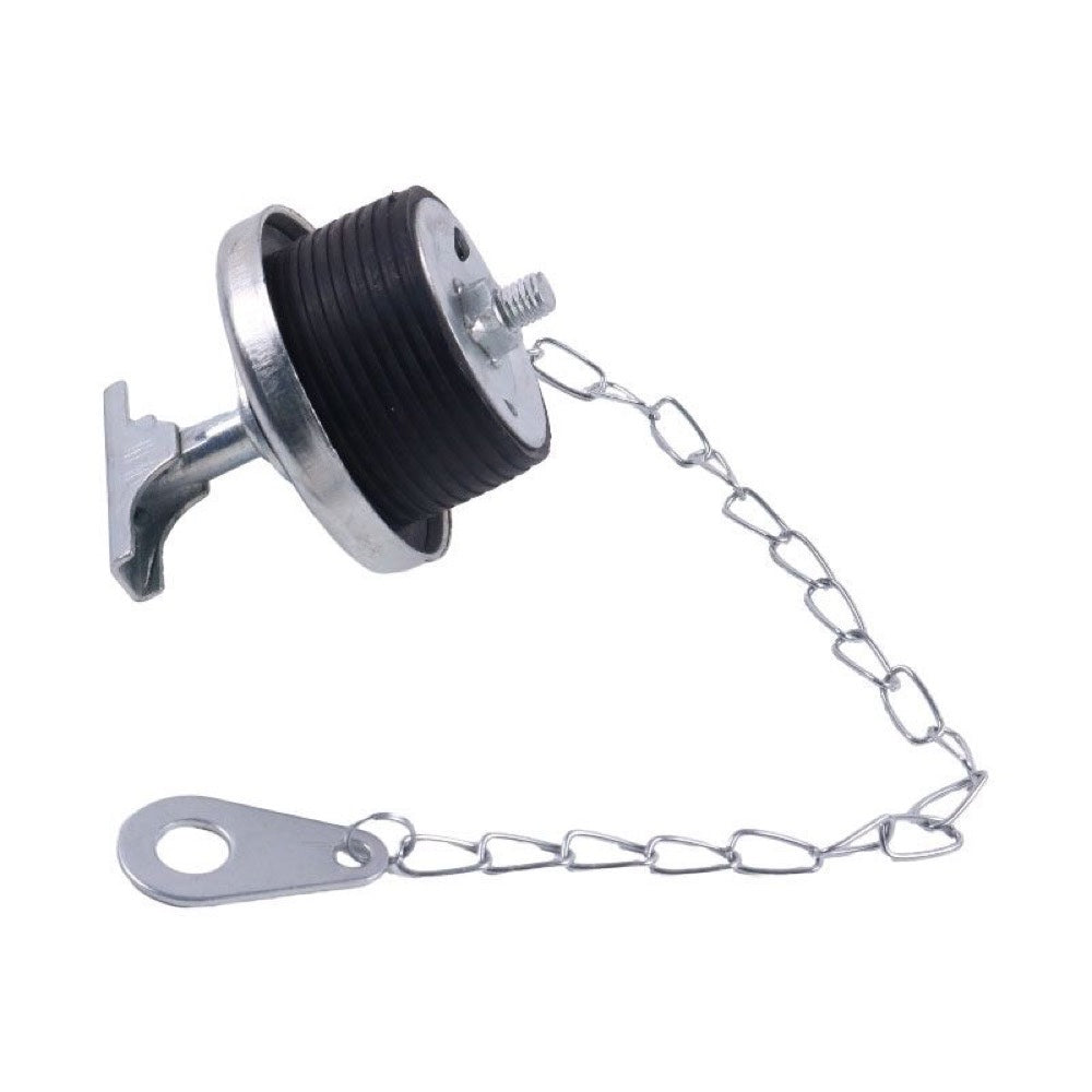 2" Oil Filter Cap with Chain 107981 fits CASE Engine D-429 Komatsu Excavator MX09 MX15 MX202 MX272 MX352 MX502 Doosan Loader MEGA 500-V