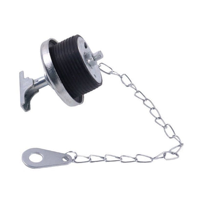 2" Oil Filter Cap with Chain 107981 fits CASE Engine D-429 Komatsu Excavator MX09 MX15 MX202 MX272 MX352 MX502 Doosan Loader MEGA 500-V