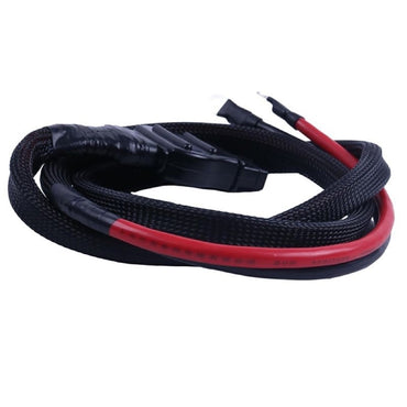 2-Pin Battery Cable Harness Kit Truck Side 61169 8274 with Plug Cover compatible with Western Fisher Snow Plows