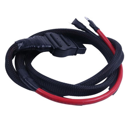 2-Pin Battery Cable Harness Kit Truck Side 61169 8274 with Plug Cover compatible with Western Fisher Snow Plows