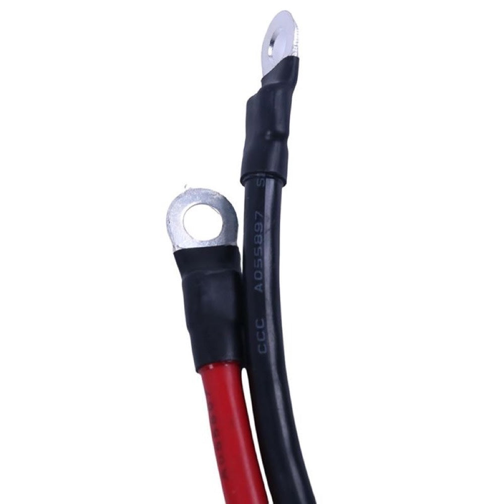 2-Pin Battery Cable Harness Kit Truck Side 61169 8274 with Plug Cover compatible with Western Fisher Snow Plows