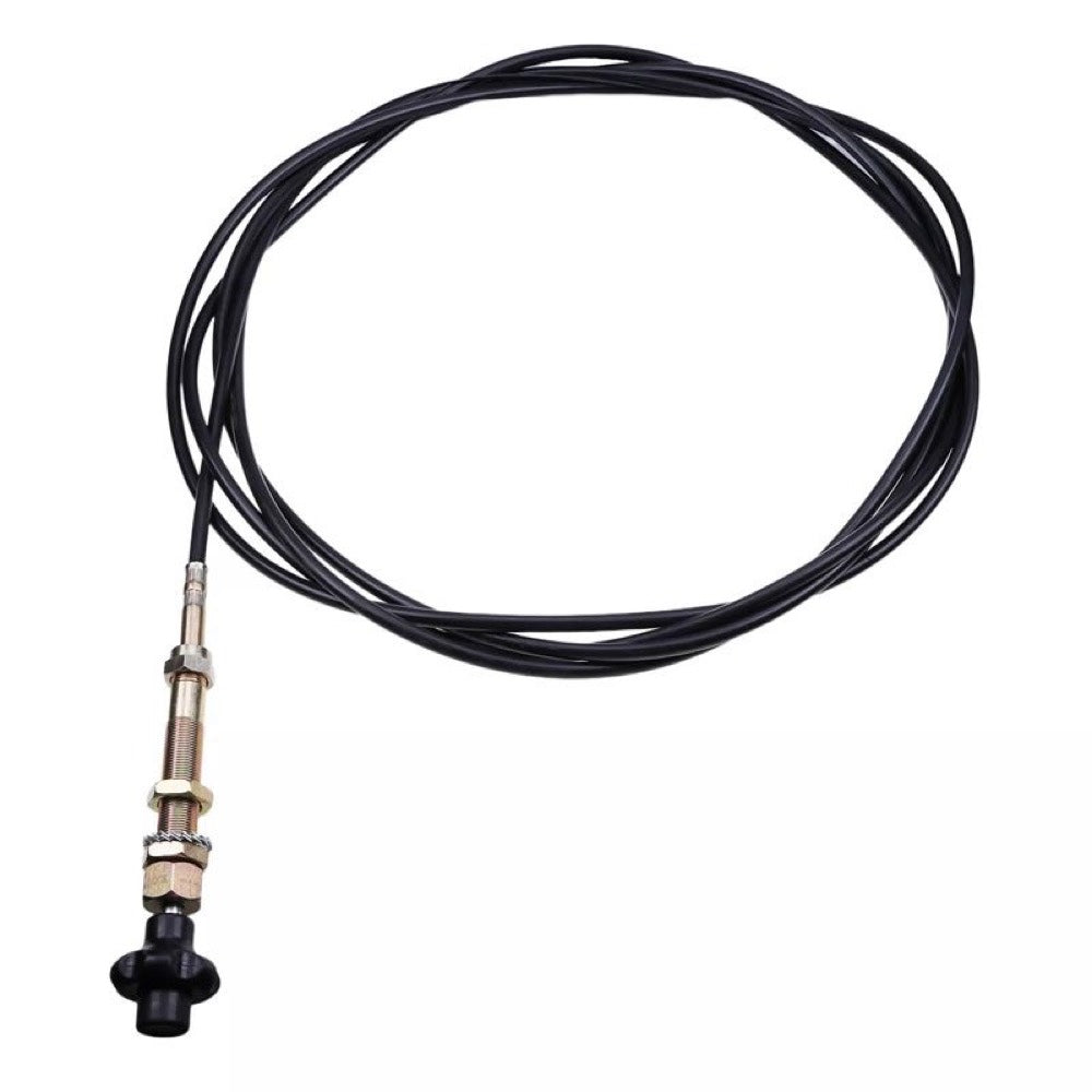 20FT Heavy Duty Vernier Locking Throttle Cable VCGTX20 compatible with Truck Equipment