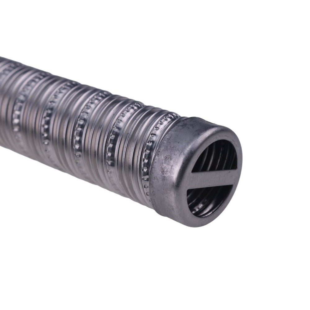 24mm Stainless Steel Exhaust Pipe(1m) 36061296 90394 with Clamps compatible with Webasto Eberspacher