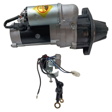 24V 11T Starter Motor 600-813-4421 fits Komatsu Engine 6D95 S4D95L-1 Excavator PC120-6 PC100-6 PC200-5 PC210-6 PC220-6