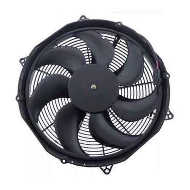 24V 16" Aftermarket Spal 30102553 VA33-BP71/LL-65A Electric Puller Fan compatible with Forklift Excavator Loader Generator