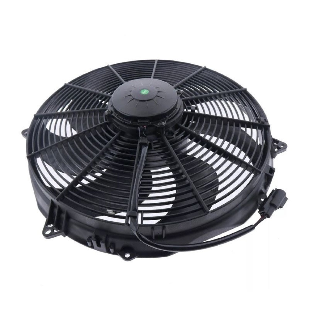 24V 16" Aftermarket Spal 30102553 VA33-BP71/LL-65A Electric Puller Fan compatible with Forklift Excavator Loader Generator