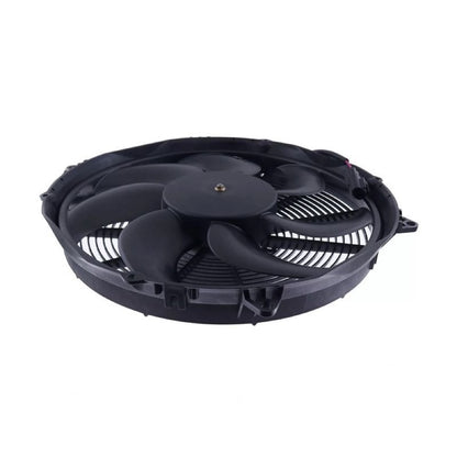 24V 16" Aftermarket Spal 30102553 VA33-BP71/LL-65A Electric Puller Fan compatible with Forklift Excavator Loader Generator