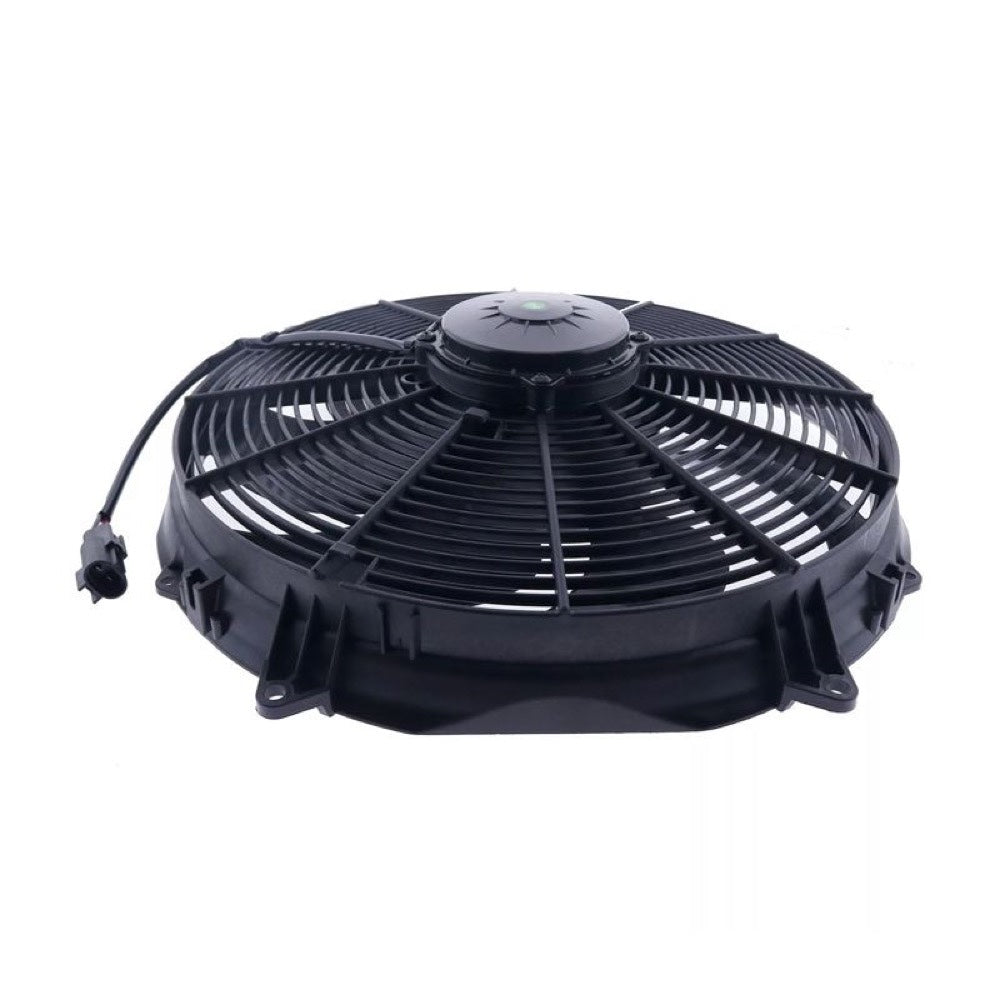 24V 16" Aftermarket Spal 30102553 VA33-BP71/LL-65A Electric Puller Fan compatible with Forklift Excavator Loader Generator