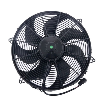 24V 16" Aftermarket Spal 30102553 VA33-BP71/LL-65A Electric Puller Fan compatible with Forklift Excavator Loader Generator