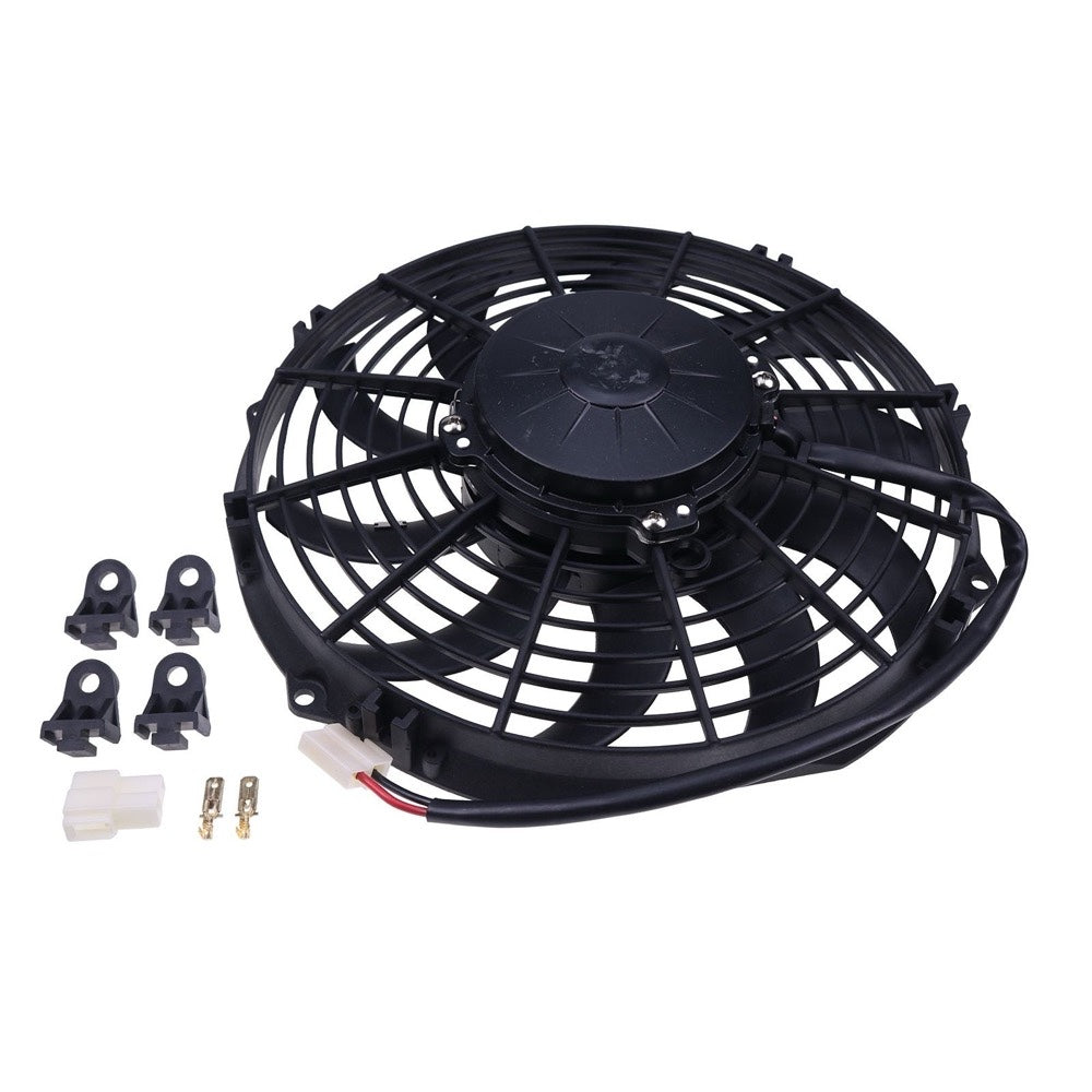 24V 255mm Blow Cooling Fan 78-1188 54-00598-10 for use with Thermo King VM-400 VM-405 Max Carrier Viento 200 300 350 Transport Refrigeration