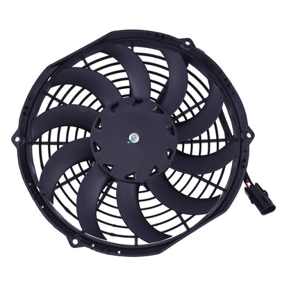 24V 255mm/10 Inch Universal Blow Cooling Fan - Replaces Spal VA11-BP12/C-57A 30100455