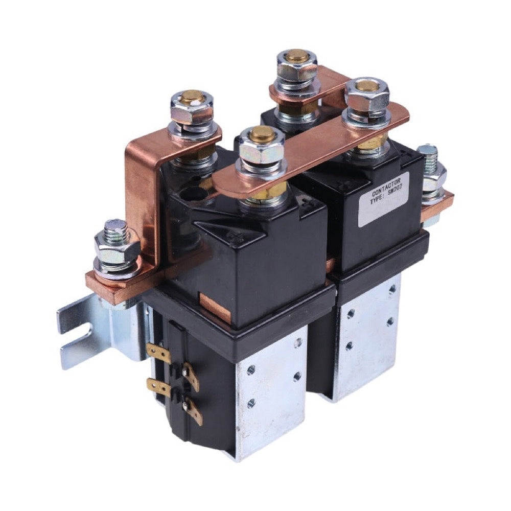 24V 36V 48V 400A Solenoid Reversing Contactor SW202 compatible with Albright Electric