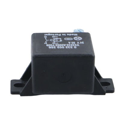 24V 50A 4-Pin Main Current Relay VOE14216052 for use with Volvo Excavator EC130 EC130C EC150 EC150C EC230B EW130 EW130C EW150 EW150C EW230B