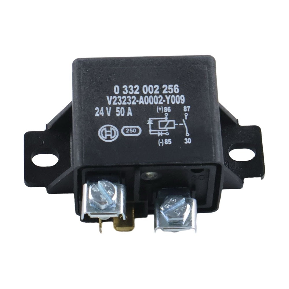 24V 50A 4-Pin Main Current Relay VOE14216052 for use with Volvo Excavator EC130 EC130C EC150 EC150C EC230B EW130 EW130C EW150 EW150C EW230B