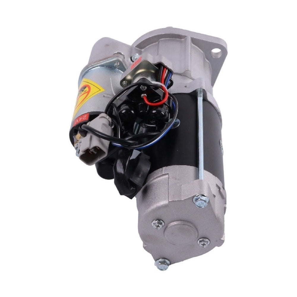 24V 9T Starter Motor 600-813-4411 600-813-441 fits Komatsu Engine 4D95 Excavator PC75UU-2 PC75UD-2 PC75UD-2E PC75UU-2E