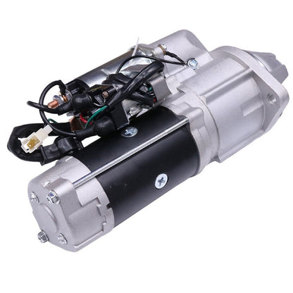 24V 9T Starter Motor 8970298637 fits Isuzu Engine 4BD1 4BG1 Hitachi Excavator EX100-3C EX100-5 EX120-5 EX130H-5 EX130K-5 EX135UR