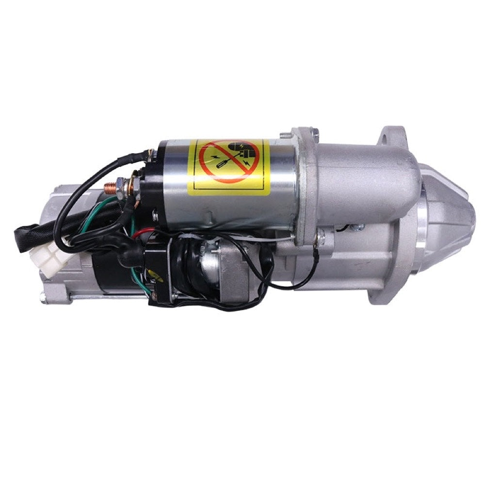 24V 9T Starter Motor 8970298637 fits Isuzu Engine 4BD1 4BG1 Hitachi Excavator EX100-3C EX100-5 EX120-5 EX130H-5 EX130K-5 EX135UR