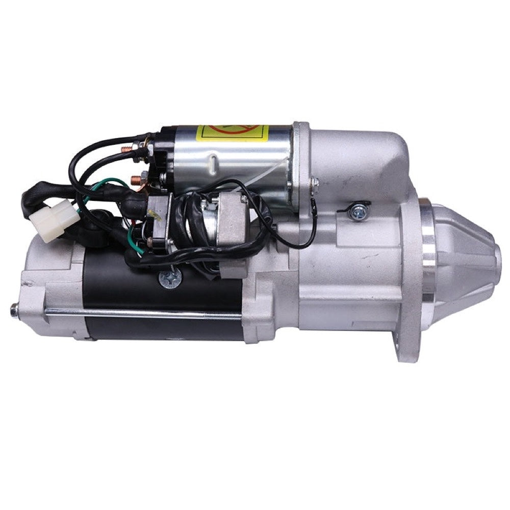 24V 9T Starter Motor 8970298637 fits Isuzu Engine 4BD1 4BG1 Hitachi Excavator EX100-3C EX100-5 EX120-5 EX130H-5 EX130K-5 EX135UR