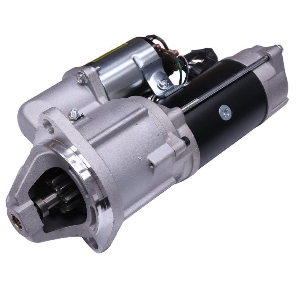 24V 9T Starter Motor 8970298637 fits Isuzu Engine 4BD1 4BG1 Hitachi Excavator EX100-3C EX100-5 EX120-5 EX130H-5 EX130K-5 EX135UR