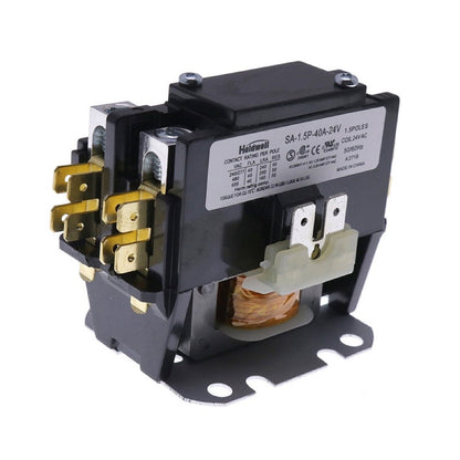 24V AC Coil Definite Purpose Contactor SA-1.5P-40A-24V 3100-15Q1 DP40241 fits Air Condition